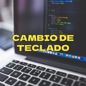 Cambio de teclado en ordenadores portátiles